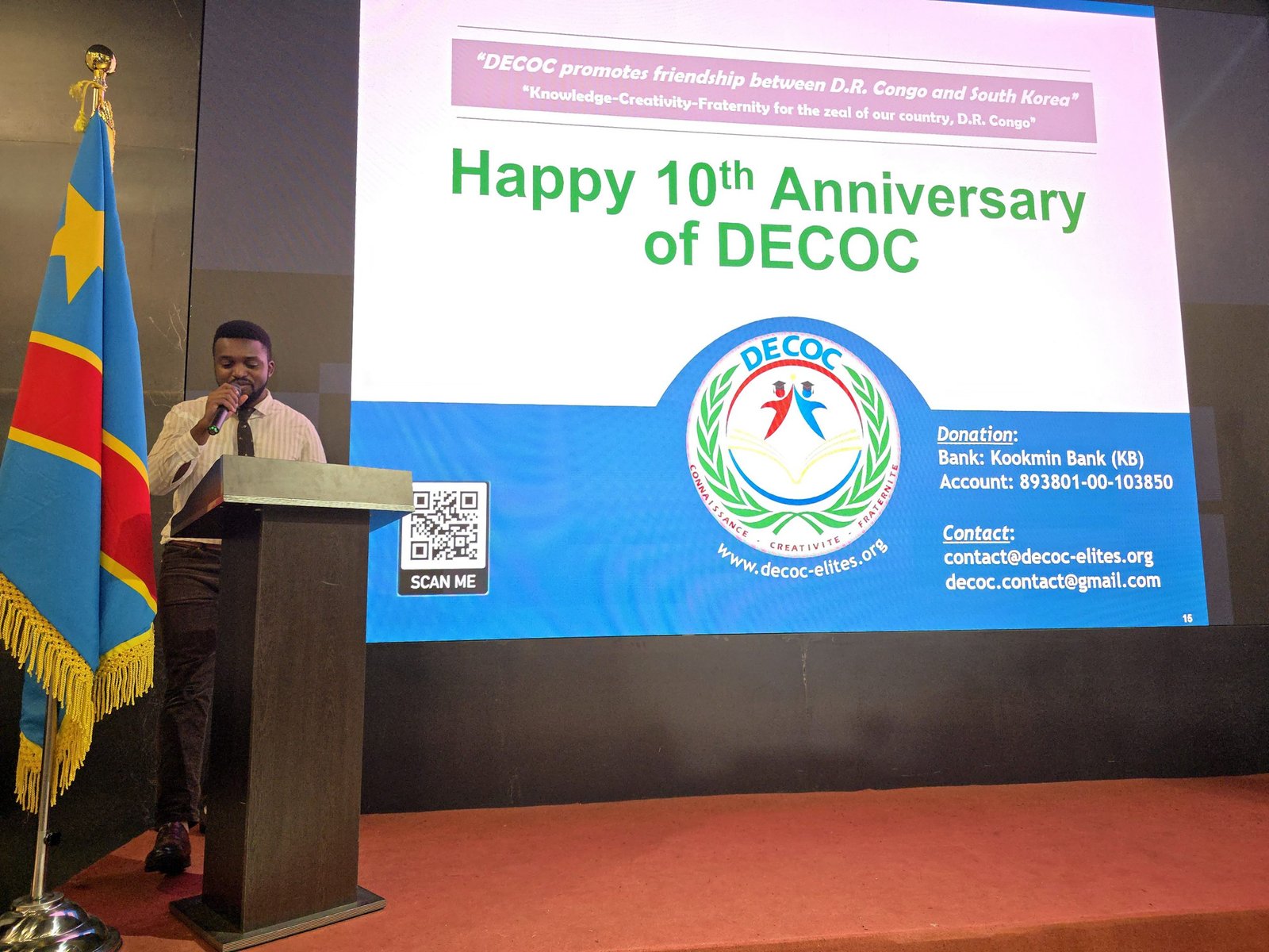 Samba-Corée Participates in DECOC’s 10th Anniversary and General Assembly