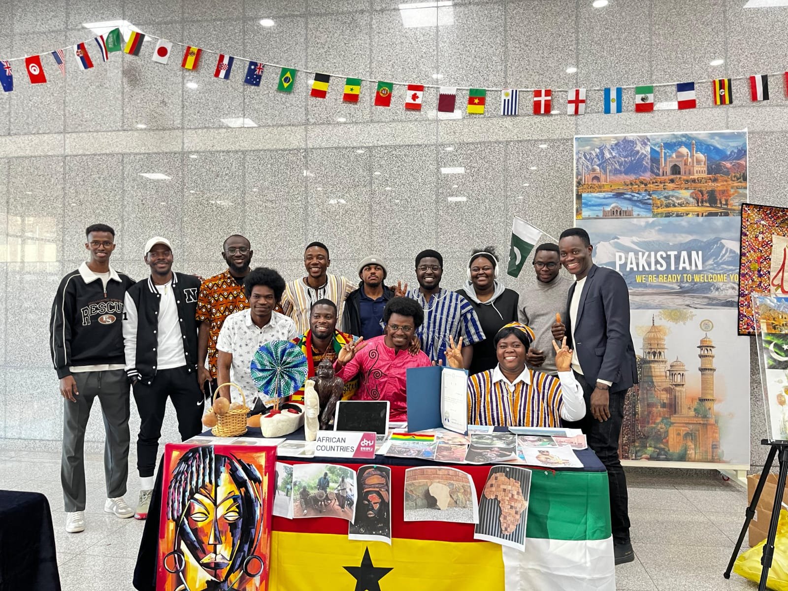 Gabon Represented at the 10th CBNU International Students Festival