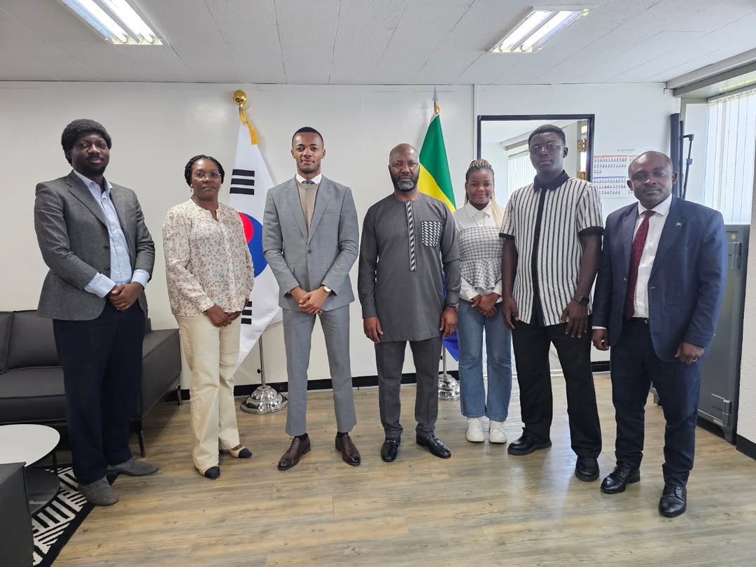 Samba-Corée Executive Board Meets with the Gabonese Embassy in South Korea